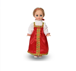Кукла Эля в русском костюме