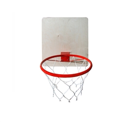 Кольцо баскетбольное со щитом и сеткой №5