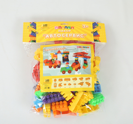 Конструктор-игрушка детский 100 деталей