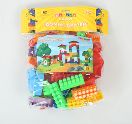 Конструктор-игрушка детский 100 деталей