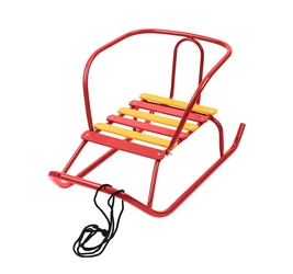 Санки Ветерок 5+(Красный)