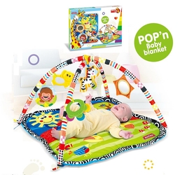 Игровой коврик с аркой + 5 игрушек.