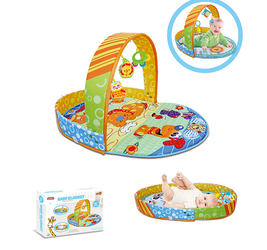 Игровой коврик с аркой и бортиком. 