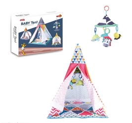 Палатка-шатер с игрушками.