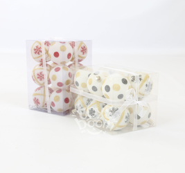 Шар новогодний,12 шт. в упак. 