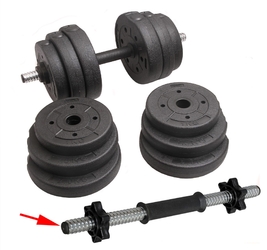 Гантель сборная, 2шт. вес по 15кг