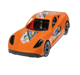 Машинка Turbo, оранжевая.