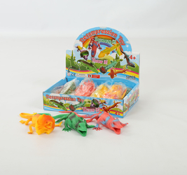 Ящерица резиновая.