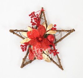 Новогоднее украшение на стену.