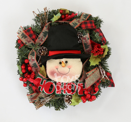 Новогоднее украшение, венок  на стену.