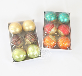 Шар новогодний 6 шт. в упак.