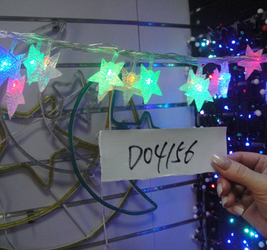 Гирлянда электрическаяЗвезды 50 LED цветные.