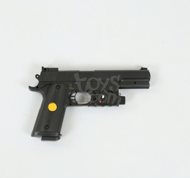 Пистолет в пакете. 