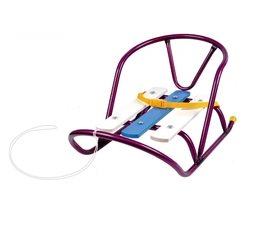 Санки кукольные (амарантовый)