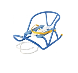 Санки кукольные (голубой)