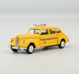 PS Машина Зис-110  такси желтая. Размер упак: 14х7см