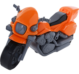 Мотоцикл Харли оранжевый