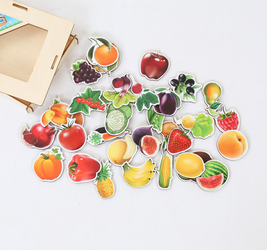 Пазл-набор Овощи, фрукты, ягоды 