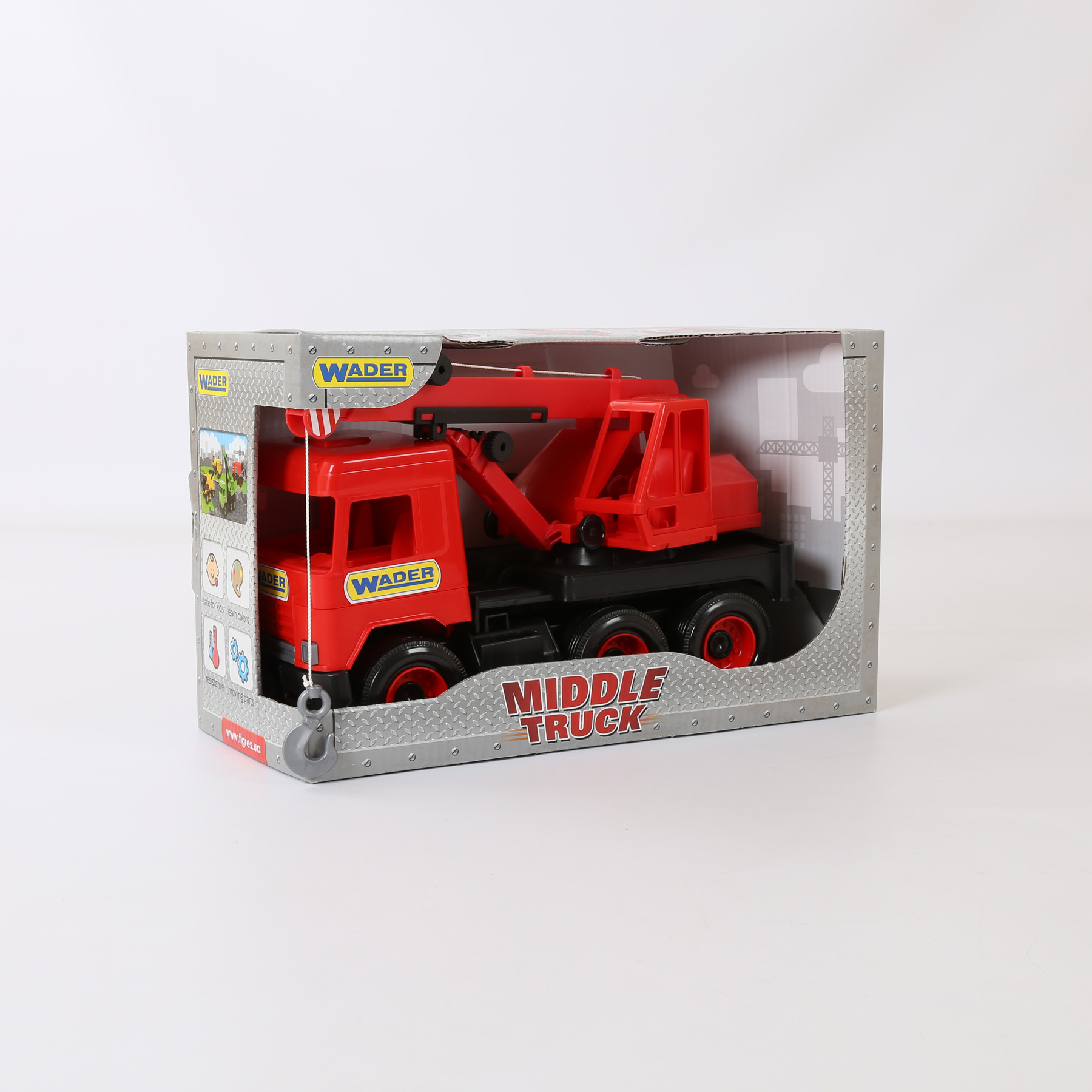 Машина Middle Truck - кран купите оптом в интернет-магазине игрушек Toys  Boom