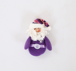 Мягкая игрушка Снеговик и Дед Мороз14 см.(24 шт.в уп.)